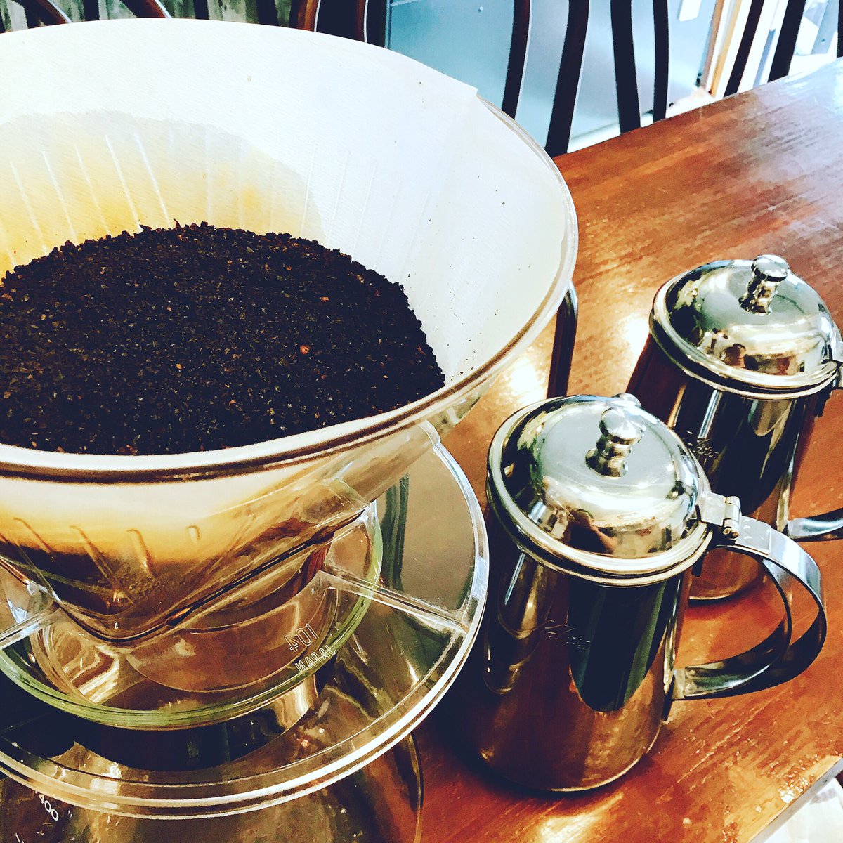 連休最終日も元気に営業しております！
アイスコーヒーが大人気！