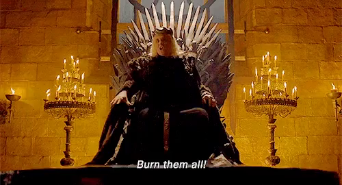 illicitarrival's tweet image. they made Dany humiliate herself before a man, begging him not to tell his secret to anyone, the first thing he does is tell the person who hates her the most, they killed her son and then her best friend! And you want me not to want her to BURN EVERY PIECE OF SHIT TO THE GROUND?
