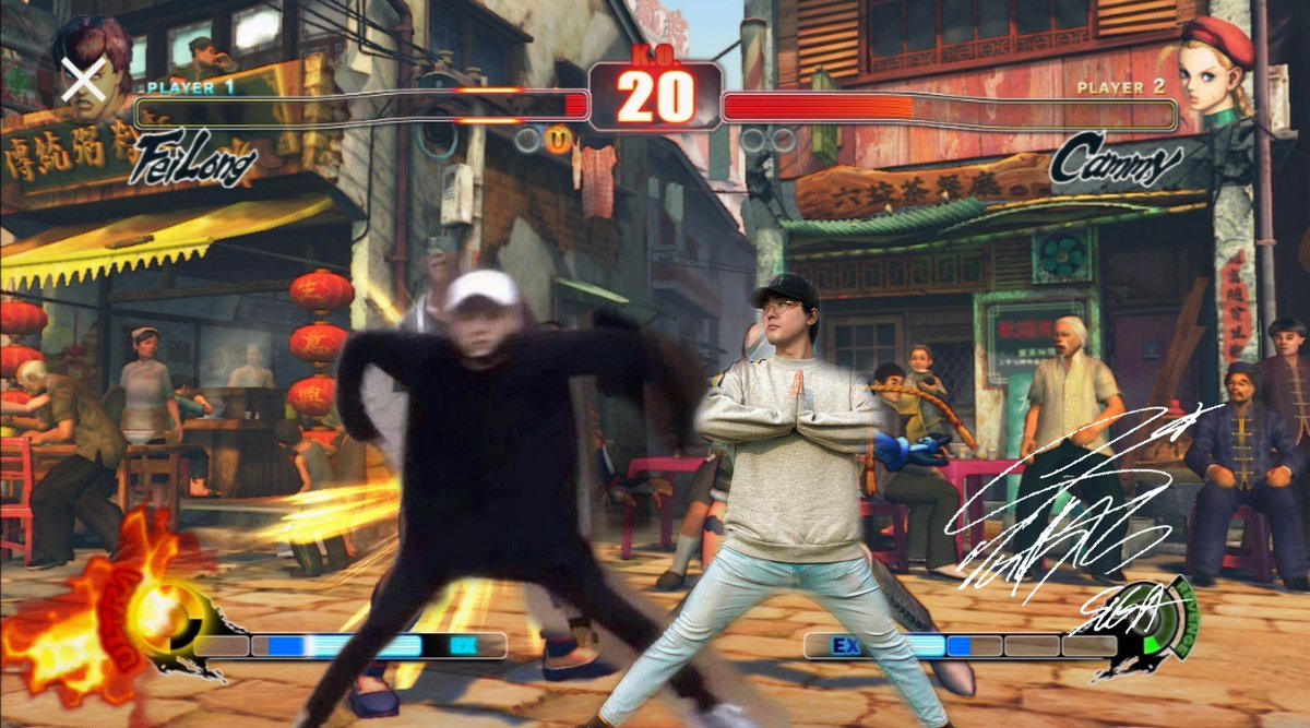 AleDefsoul's tweet image. DUELO DE TITANES!! 🤣
YoonGi: Por fin un digno oponente