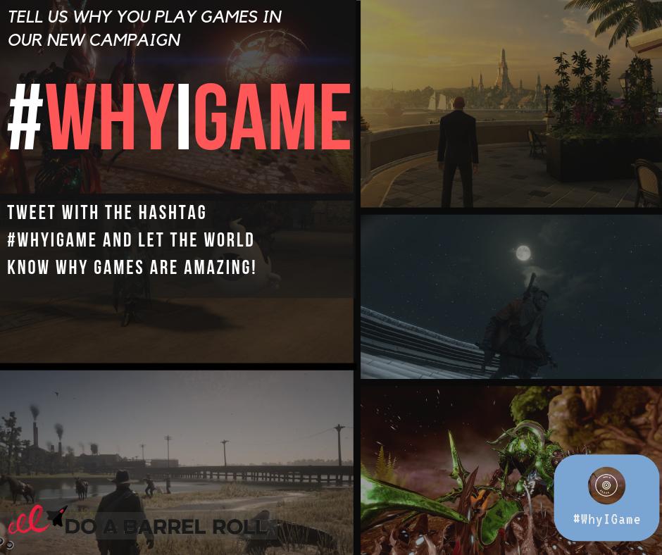 doabarrelrollca's tweet photo. #WhyIGame has started and we need your help!
Let us know what your favorite Tabletop, Video, Card or Board games have done to enrich your life by tweeting with the hashtag #WhyIGame or commenting below. https://t.co/tAJ5UAaujl