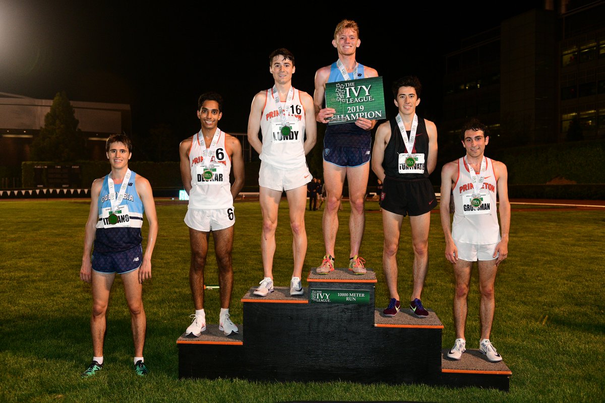 GoColumbiaLions's tweet photo. 🏆CHAMPION AGAIN!🏆

📷gallery from senior Brian Zabilski's second consecutive @IvyLeague 10,000m victory!

#RoarLionRoar #GoColumbiaLions #IvyHeps https://t.co/rgYeF0CtPL