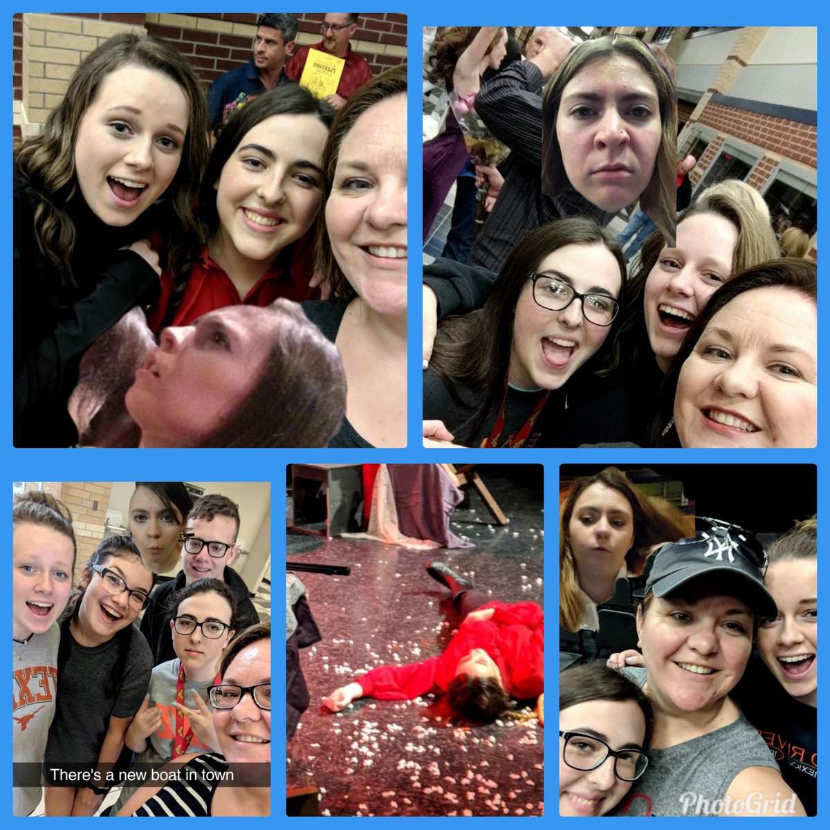 Happy birthday <a href="/caroline_latson/">caroline</a> aka Ja-queline. For your birthday...a series of pictures with @Haley_A_Kanik as a floating head and you as a dead villain. Love you bunches!! 😘