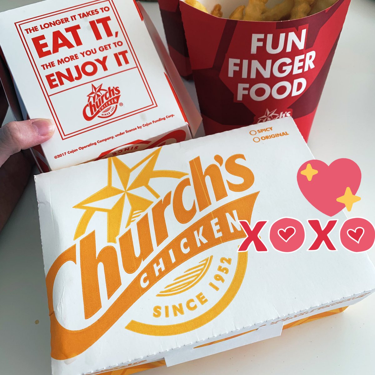 Thanks to my Chérie🍗🌈