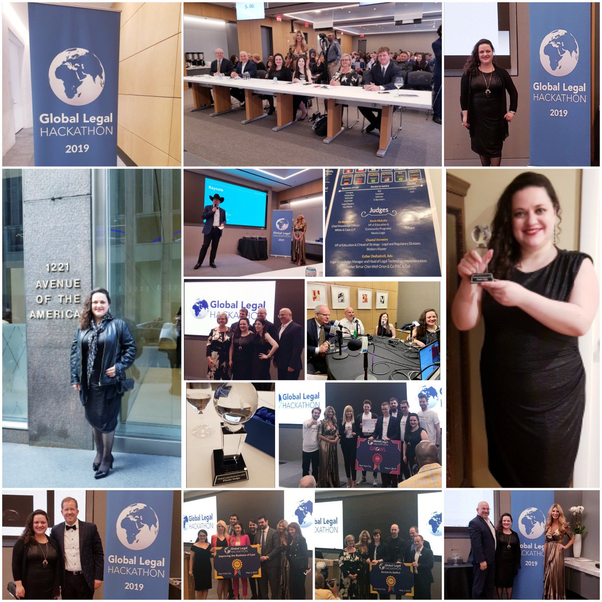 It's been a remarkable finale to an incredible <a href="/worldhackathon/">Global Legal Hackathon 🌍🌏🌎</a> 2019 journey 🌏- here's my #GLH2019 final round judging experience straight from New York 🙂🗽 A complete photo album is on this link: lnkd.in/dzSCH4Y
Thank you #GLH for creating this wonderful initiative🙏 💟