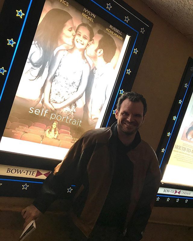 RosalieTenseth's tweet photo. @russellkohlmann working his own poster #mff15 https://t.co/OSJFc99BJd https://t.co/7mG6j6vUay