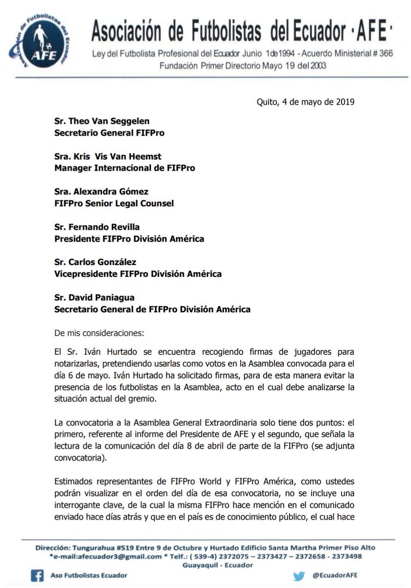 AFEcuador tweet media