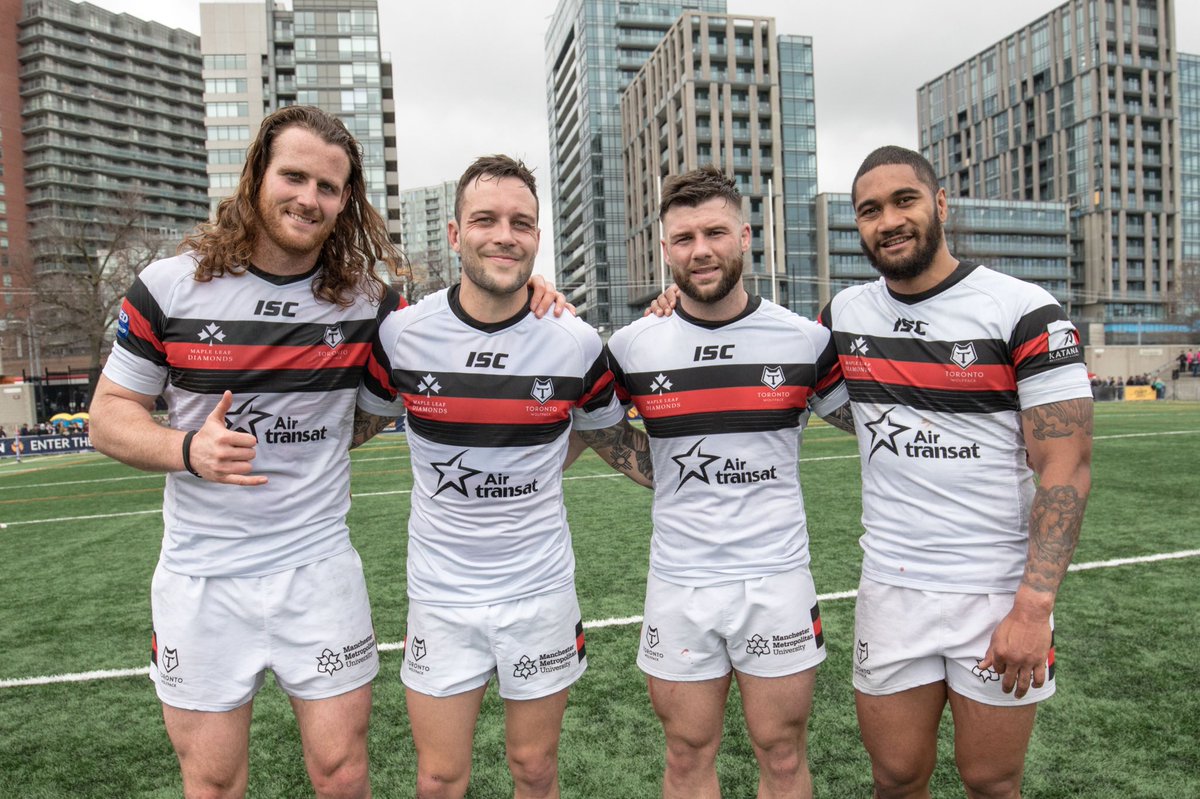 Awesome first 2 home games in Toronto the fans and the city was 🔥 can’t wait to get back over 🐺🇨🇦