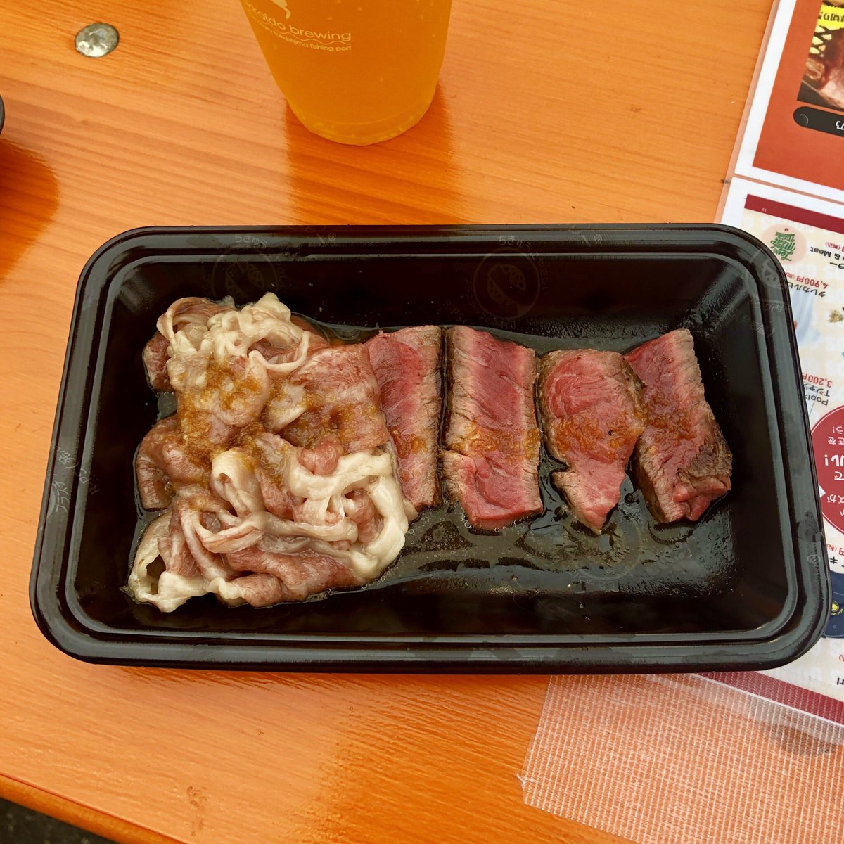Sir_X's tweet photo. A4 and A5 grade wagyu that just melts in your mouth. #NikuFes #GoldenWeek2019 https://t.co/WUo7ScuYzY