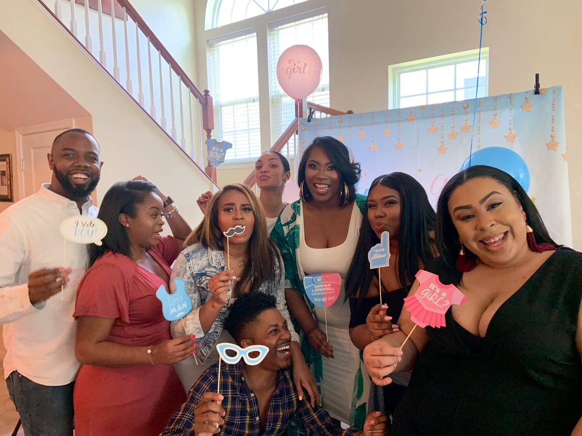 murraysmyname's tweet photo. It’s a GIRL. Two of the most beautiful individuals I’ve ever met. I am so excited for the two of you. your love story let’s me know that it’s a real thang! We are forever in your corner. She is going to have two of the most amazing parents a kid could ask for. #UncleKyle https://t.co/6gCfm4sac5