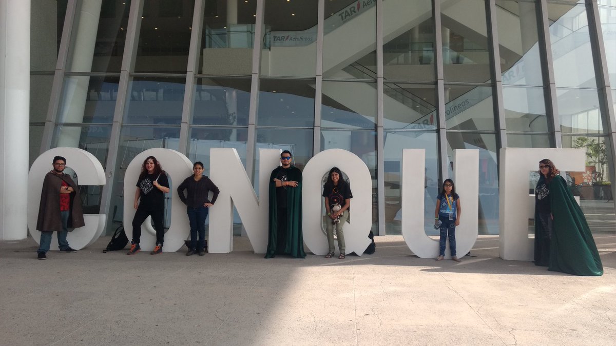 ConcilioBCDMX's tweet photo. ¡Se acabó! ¡Muchas gracias al staff de @conquemx por todas las atenciones!
Tres días intensos donde conocimos a muchos fans y convertimos a Querétaro en la Tierra Media.
#ConcilioEnCONQUE #ViveCONQUE https://t.co/jf3WZmAT2D