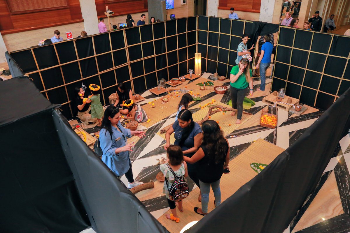 RobZook1's tweet photo. Exploring "Environment as the Third Teacher" @ASBIndia's new campus in Powai. Thank you @angelameelee for sharing your talents, intent and passion for creating powerful learning spaces for adults and children. 🙏 #ReggioEmilia #WhatSchoolShouldBe #MakerSpace #MakerSaturday #STEM https://t.co/D3mrqmpPIP