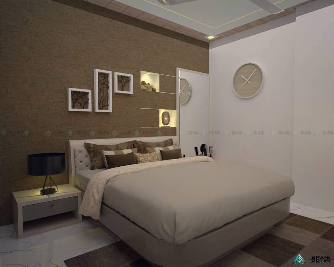 19vrush's tweet photo. A bedroom with the blend of minimalism and subtle colour combinations for experiencing calm ambience... 
.
.
.
.
.
#SPACEPRISM
#interiorproject
#masterbedroom
#renderedviews
#workinprocess https://t.co/KxXK6T5Yx1