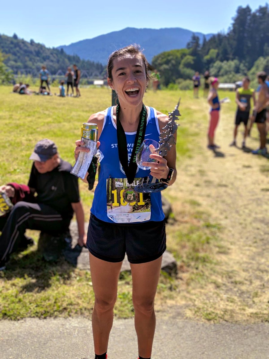 RegiScarpin's tweet photo. First place 🥇 in Avenue of the Giants Half Marathon! 
#halfmarathon #running #run #california https://t.co/dQOde4rotK