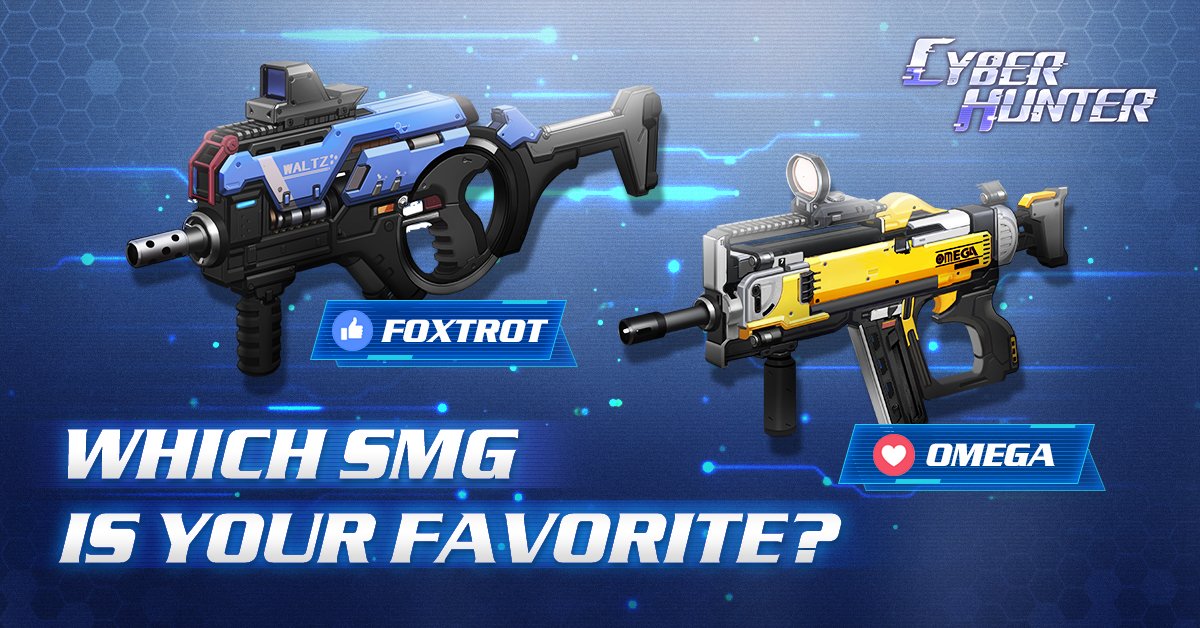 CyberHunter__'s tweet photo. Which SMG is your favorite? 

#CyberHunter https://t.co/BfFuLWXXqo
