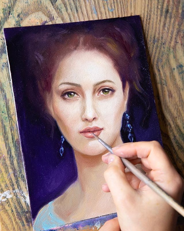Throwback to The Dreamer painting which has started as #bouguereaustudy 
Making a study of artists work who you admire will help you a lot! Have you ever tried it?
Пробовать повторить работы мастеров поможет вам развить навыки. А вы знали что делать копи… bit.ly/2vDH7cr