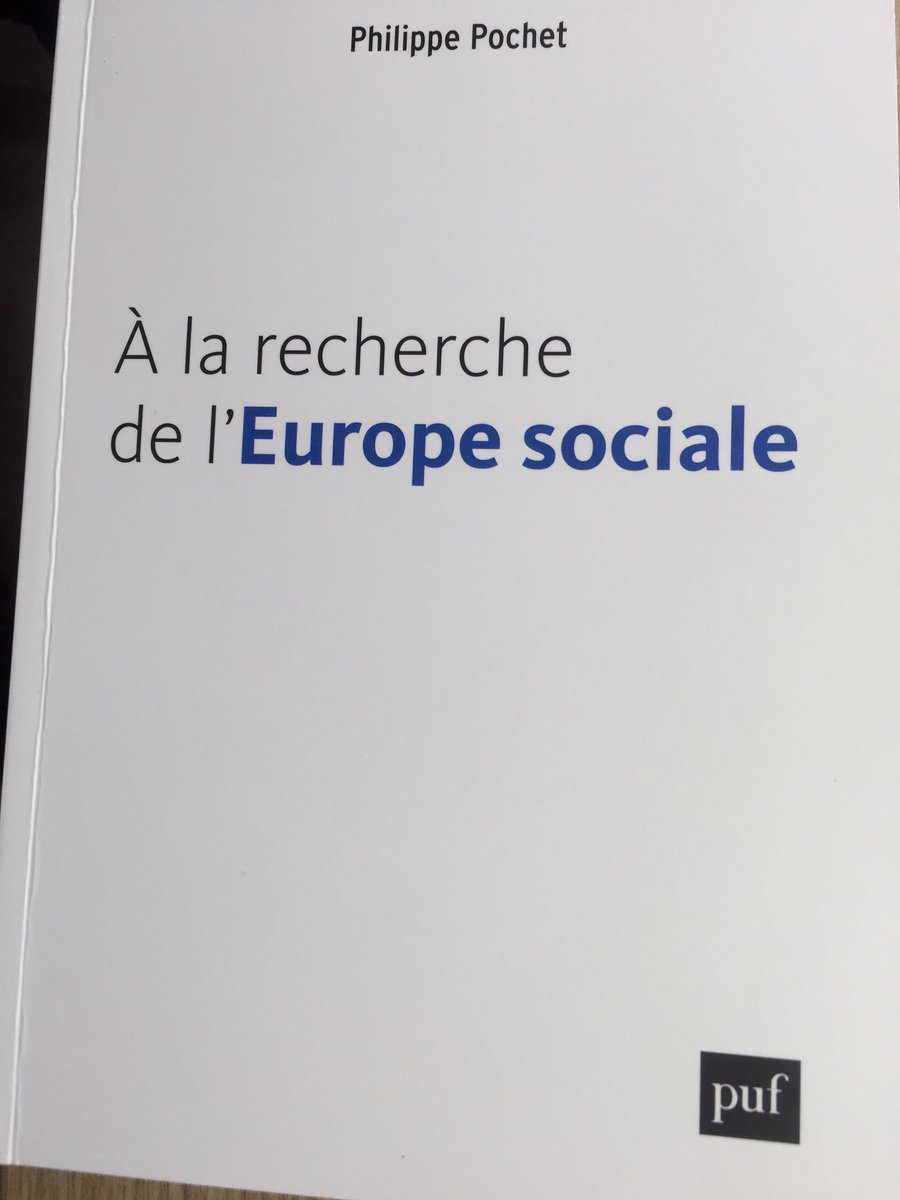 5 ans de travail et enfin il est là ! 😀une lecture critique centrée sur les acteurs avec un plaidoyer final pour une transition socio-écologique. @editions_PUF 
puf.com/content/%C3%80…
#europe #euelection2019 #socialpillar #socialrights