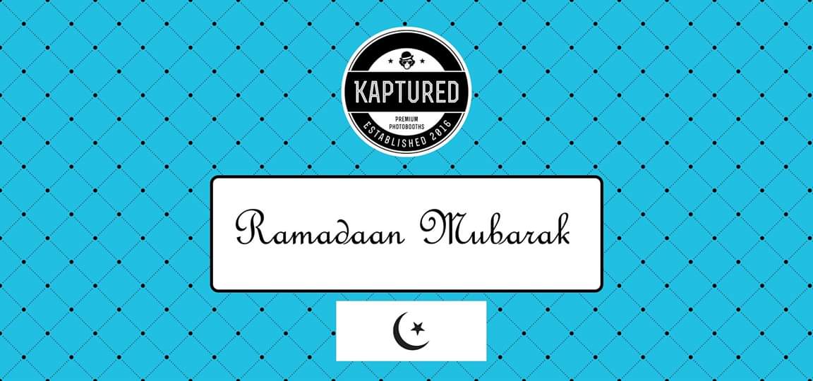 Kaptured_PB's tweet photo. From the team here at #Kaptured we would like to wish all Muslims a #RamadanMubarak

May the month of Ramadaan be a blessed one https://t.co/V24VujRVnf
