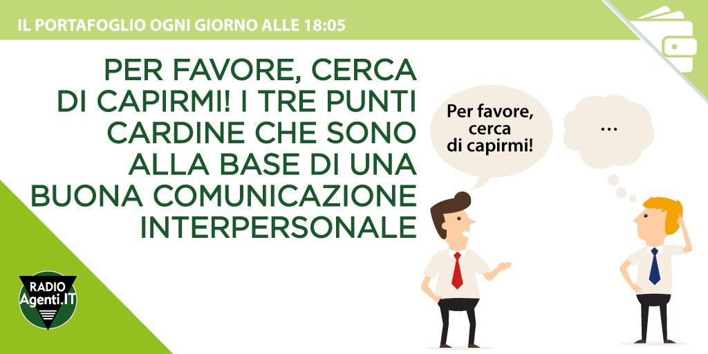 Nella vostra esperienza quanti affari e quante negoziazioni non sono andate a buon fine per mancanza di comprensione con i clienti? Con la dott.ssa Marcolina Sguotti, alle 18:05 parliamo dei tre punti cardine alla base di una buona ed efficace comunicazione interpersonale.