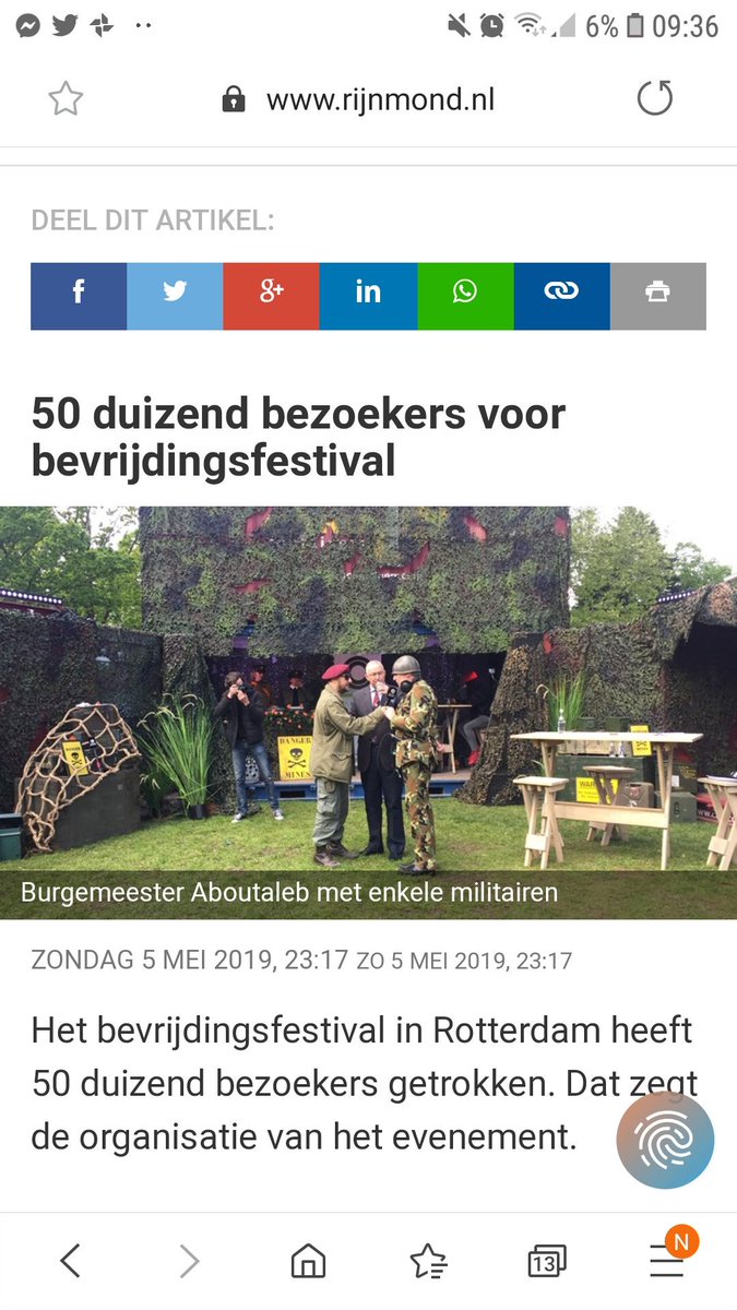 Rachid Benhammou (@ext_ra) on Twitter photo Volgens <a href="/RTV_Rijnmond/">Rijnmond</a> stond Burgemeester #Aboutaleb daar 'met enkele militairen'. In feite hadden wij van #RadioFreedom ism <a href="/openrotterdam/">OPEN Rotterdam</a> de hele dag live uitzending met interviews, gesprekken en lekkere muziek. 😎 <a href="/BFZH/">Bevrijdingsfestival</a> #Rotterdam  #Vrijheid Volgens <a href="/RTV_Rijnmond/">Rijnmond</a> stond Burgemeester #Aboutaleb daar 'met enkele militairen'. In feite hadden wij van #RadioFreedom ism <a href="/openrotterdam/">OPEN Rotterdam</a> de hele dag live uitzending met interviews, gesprekken en lekkere muziek. 😎 <a href="/BFZH/">Bevrijdingsfestival</a> #Rotterdam  #Vrijheid