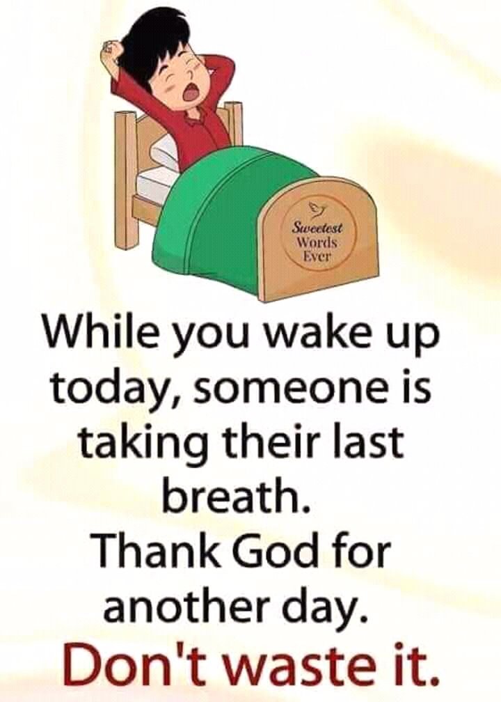 Thanks to almighty God