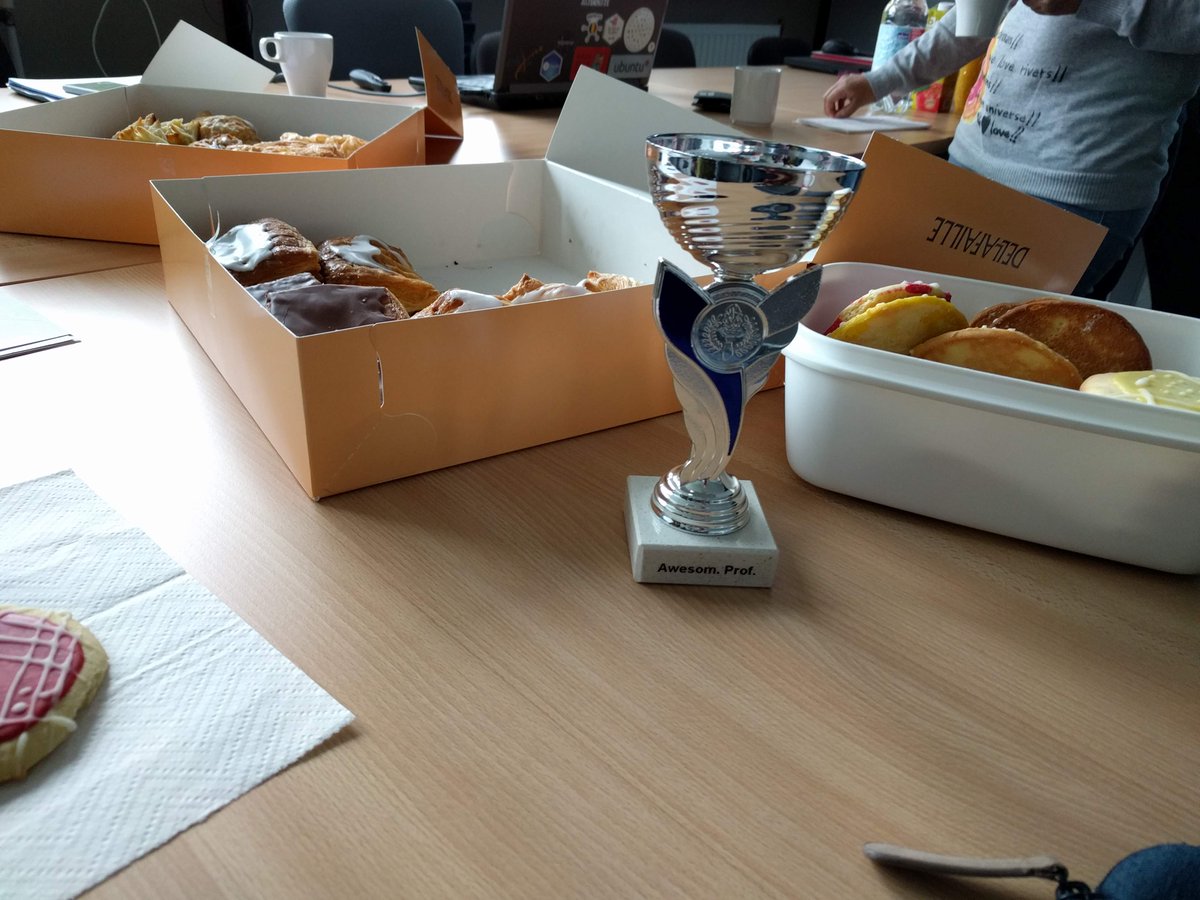 Sarah Lebeer (@sarahlebeer) on Twitter photo Today was the last meeting with the whole team before some of the first-generation 'PhD students - young postdocs' leave the lab for the next step in their career. They surprised me with a lovely speech and award! I will miss you <a href="/_Wenke_/">Wenke Smets</a> @s_wuyts <a href="/Serena_M0retti/">Serena Moretti</a> <a href="/ENdEMIC_group/">ENdEMIC Group</a> Today was the last meeting with the whole team before some of the first-generation 'PhD students - young postdocs' leave the lab for the next step in their career. They surprised me with a lovely speech and award! I will miss you <a href="/_Wenke_/">Wenke Smets</a> @s_wuyts <a href="/Serena_M0retti/">Serena Moretti</a> <a href="/ENdEMIC_group/">ENdEMIC Group</a>