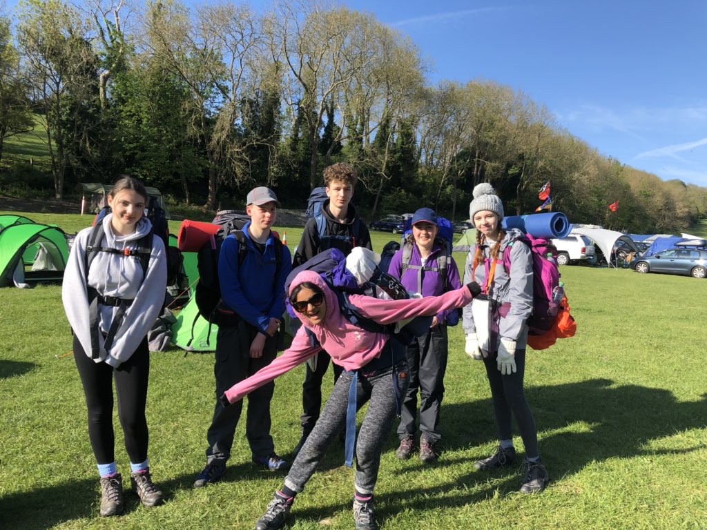 Final day of #SilverDofE practice expedition.