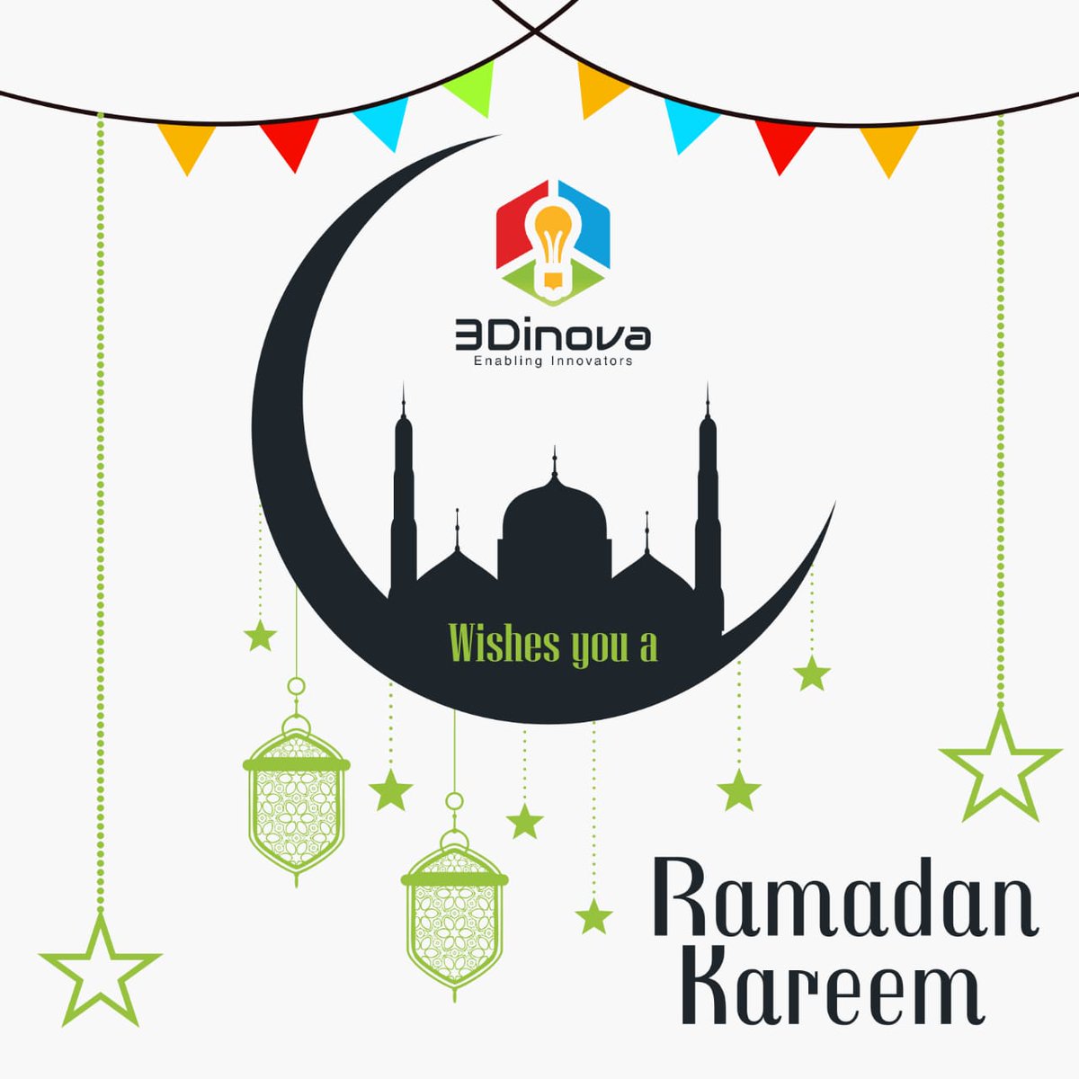 3Dinova's tweet photo. May we learn to give, forgive and surrender to the supreme with all our heart this Ramadan. Wishing you all Ramadan Kareem! https://t.co/BnFA0BS7qs