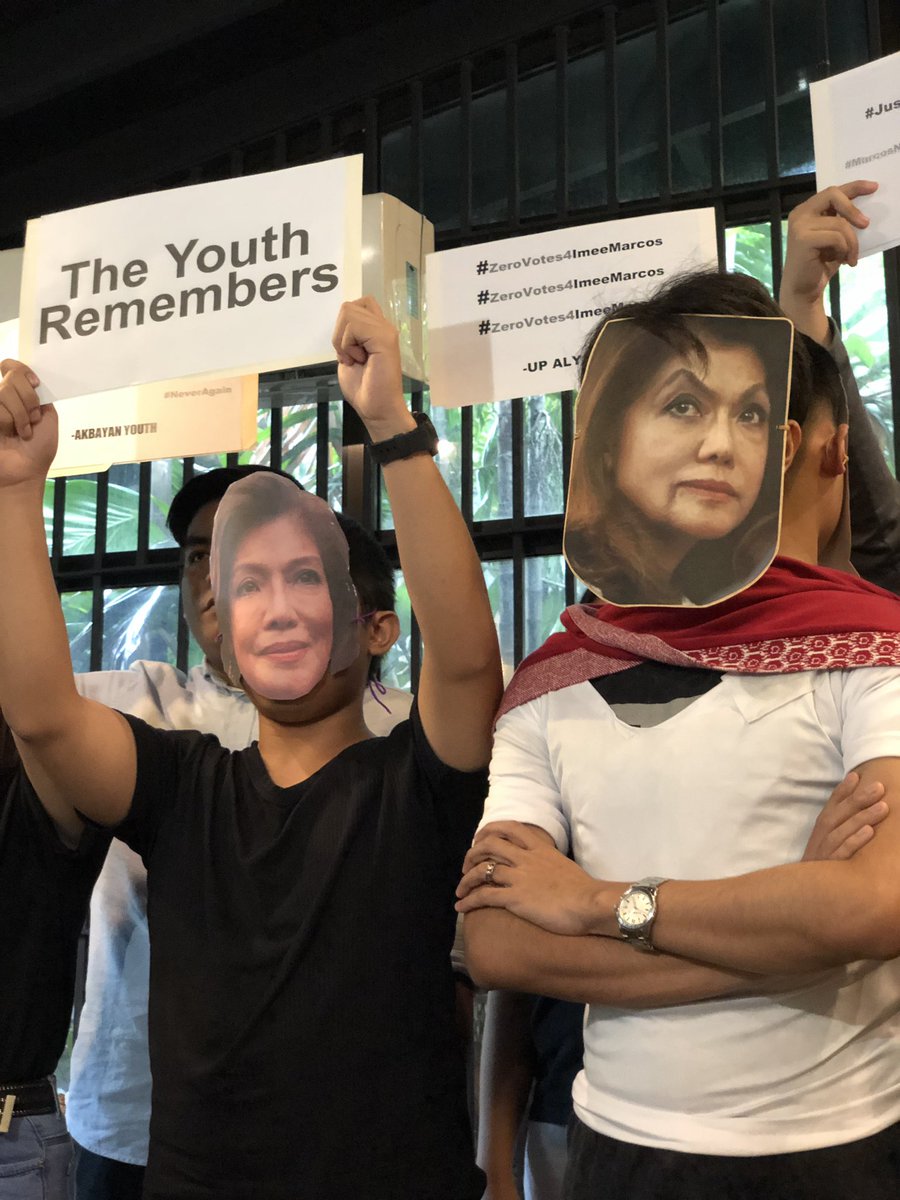 bawasbisyoPH's tweet photo. Youth Calls for Zero Votes for Imee Marcos 
WATCH: https://t.co/0SuAh10ybD 
Sign the petition: https://t.co/2MlvEFvpB1

A Vote for Imee Marcos is Dangerous to your Health #TaxTobaccoToTheMax
#PHVote #TheFilipinoVotes #Halalan2019  #ZeroVotes4ImeeMarcos https://t.co/S5obHEPDxs