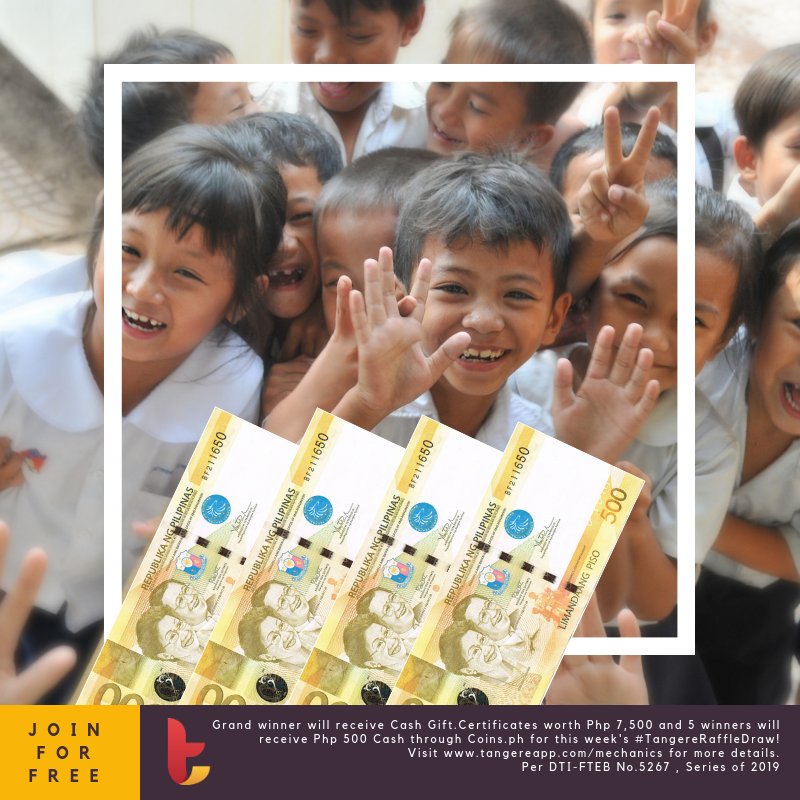 TangereApp's tweet photo. ‼️ WIN SM GIFT CERTIFICATES WORTH PHP 7,500‼️

#TangereRaffleDraw Weekly Prize:

Back to School Promo - Accessories Edition!

💰 1 winner of SM Gift Certificates worth Php 7,500
💰 5 winners of Php 500 Cash through https://t.co/UL95yt44b4 https://t.co/G1rLDSuf8z
