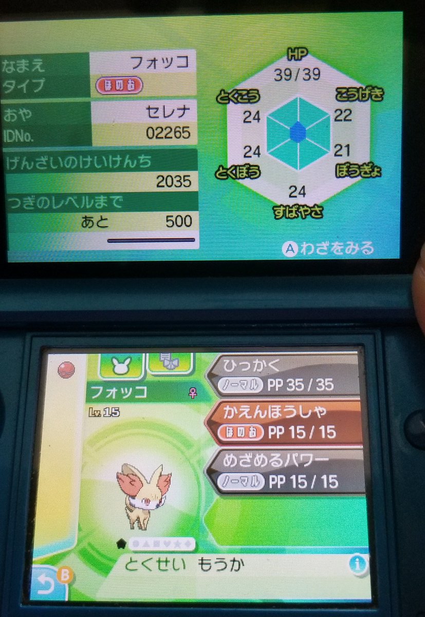 ぷぷいちご ゆうちゃん A Twitteren ぷぷいちごのポケモン配信 初期状態のセレナのヤンチャム フォッコを抽選で1名様にプレゼントします Pupuichigo 0402 をフォロー このツイートをrtで応募完了です リプで当選確率 当選者には直接dmを送ります