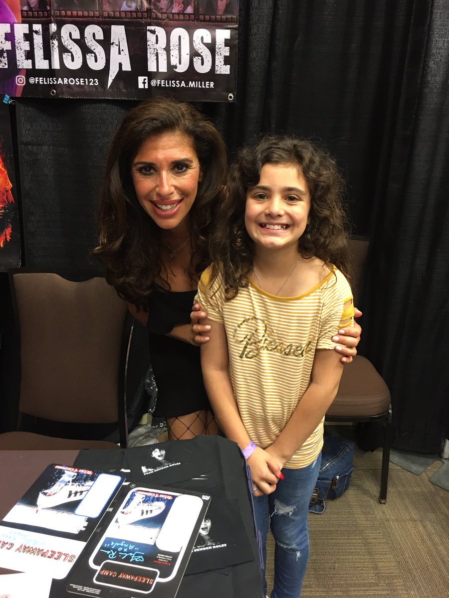 Felissa Rose was awesome at Texas Frightmare this weekend. My daughter loved her! #FelissaRose #sleepawaycamp #sleepawaycampangela #texastcustoms #toddjara