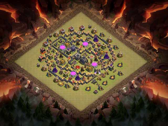 Some nice TH9 War Bases to use in CWL this season - thanks Michael for sharing these ✌️