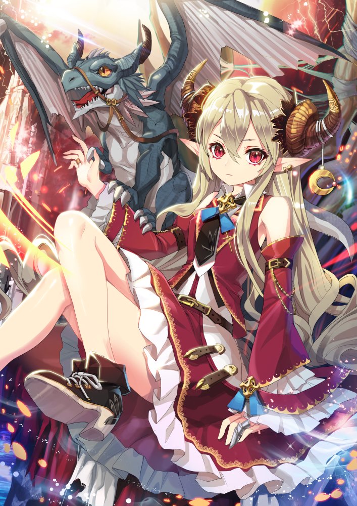 公式 メリーガーランド En Twitter 新キャラcv発表 その2 Ep8のキーキャラクター ケトル 見た目はロリっこ 中身は祖竜 のお嬢さんです 声優は野水伊織 Nomizuiori さん 実装は次回メンテナンスを予定しています 是非 獲得してくださいね