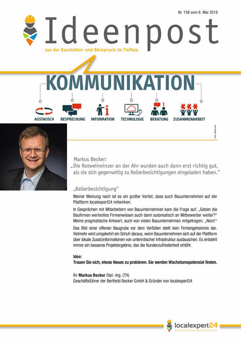 localexpert24's tweet photo. Trauen Sie sich, etwas Neues auszuprobieren - Sie werden Wachstumspotenzial finden!
#localexpert24 #kommunedigital #BIMsupporter #bim #netznutzer #Montagslaecheln #MondayMotivation #wissen #weitergabe #infrastruktur #zukunft https://t.co/fd4RaKICdR