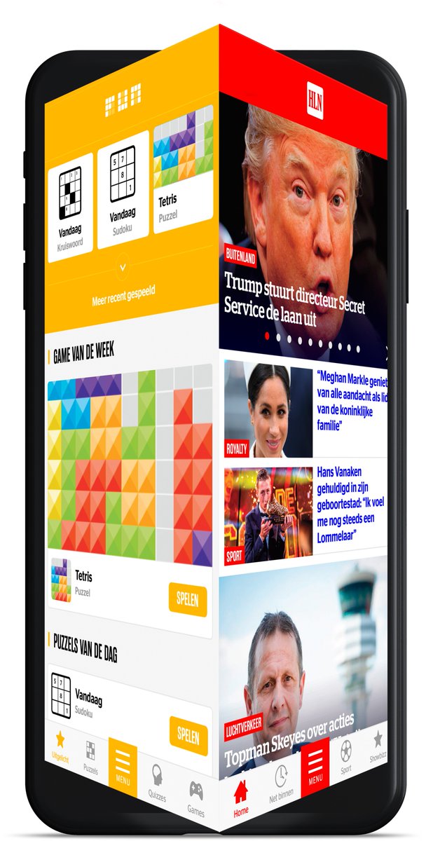 DPGMediaBE's tweet photo. Vandaag lanceert @HLN_BE een gloednieuwe HLN-app. Ontdek vier werelden in één app: nieuws, in de buurt, video en fun. Download de app gratis via de App Store of Google Play. Meer info: https://t.co/dTg1CuEEiR https://t.co/clq3pPPh2l