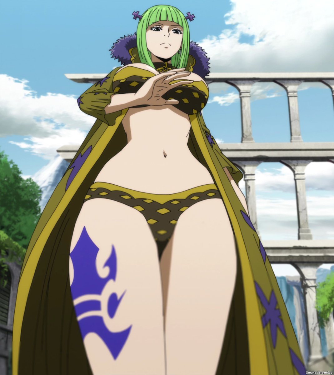 Juvia Ice Collar and Chain; Giantess Brandish - FairyTail 307pic.twitter.co...