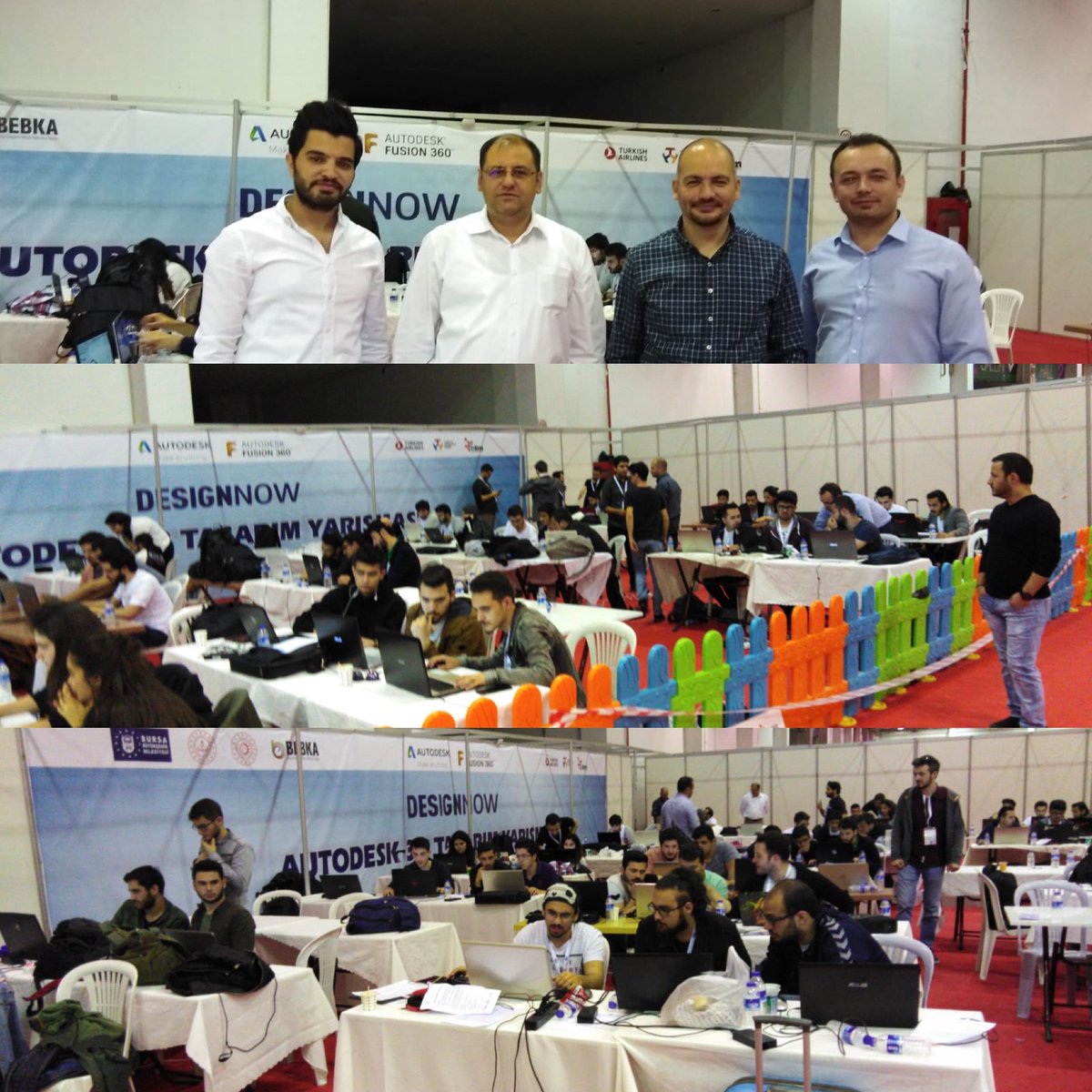 BaridaMakina's tweet photo. Mentörlüğünü gerçekleştirdiğimiz DESIGNNOW Autodesk 3B Tasarım Yarışması... #baridamakina #autodesk #mutlukatılımcılar https://t.co/GoyomOcO2I