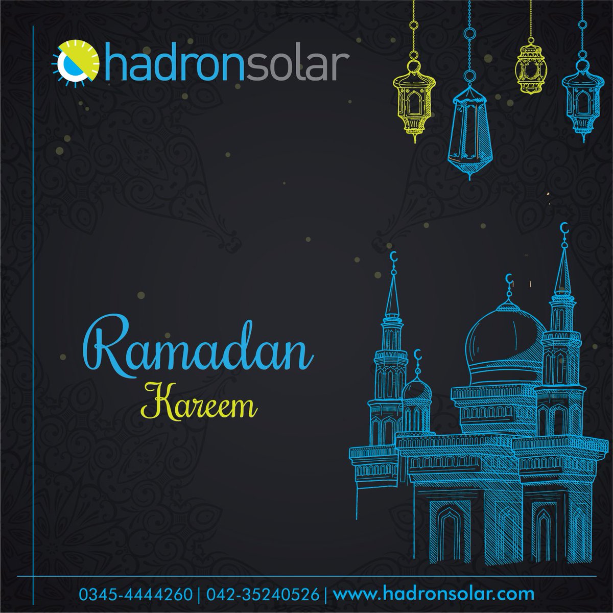 HadronSolar's tweet photo. Wishing all the Muslims around the Globe 'Ramadan Mubarak' from Team #HadronSolar
#RamzanMubarak #Pakistan https://t.co/1DCxy5Xein