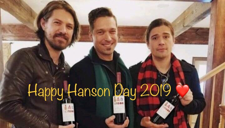 hanson_itz's tweet photo. Happy Hanson Day Fansons!! 💐 https://t.co/MVh6ZYV4Mp