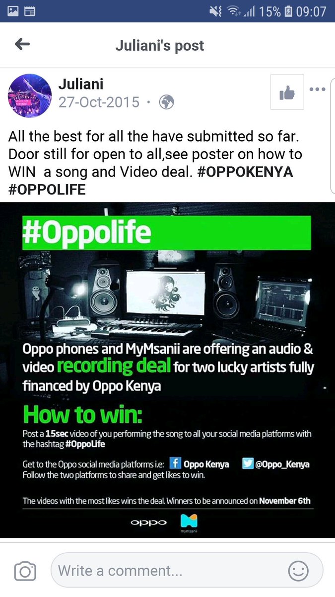 DASHJOHNTEZ's tweet photo. Got this posts as a memory today,it was excellent winning the oppo challenge,my first winning platform in 2015
But what happened
Na vile nli work hard
@OPPO_Kenya
@JulianiKenya
@MyMsanii
@DandoraHHC
My reward jo๐คทโโ๏ธ
Have been waiting for the call
4 years now
#oppolife https://t.co/4HDfBRE778