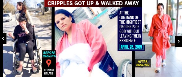 ciira_cyrus's tweet photo. The Lord God Almighty has visited The nations of the Earth with #TheGreatestWonders.

The crippled legs, The Lord has strengthened and fortified them in the most shocking manner.
 For example this woman (Niina) was totally crippled, but The Lord Visited her and now she's walking. https://t.co/v5swnJWvd4