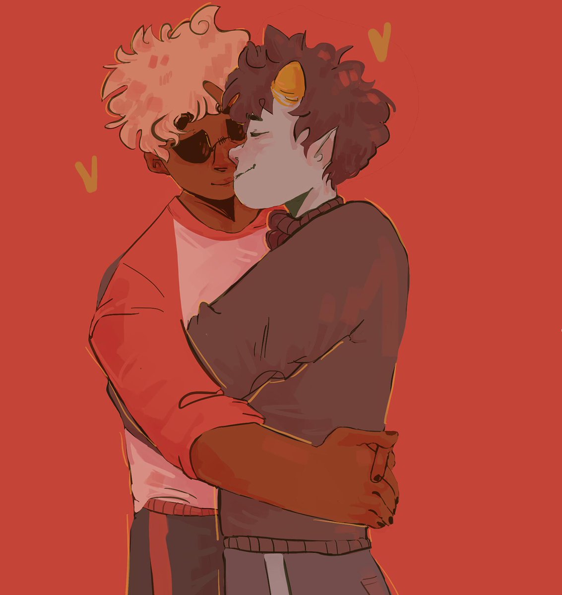nemowom's tweet photo. my davekat needs are fulfilled again..

#art #homestuck https://t.co/WB1AkVO6SE