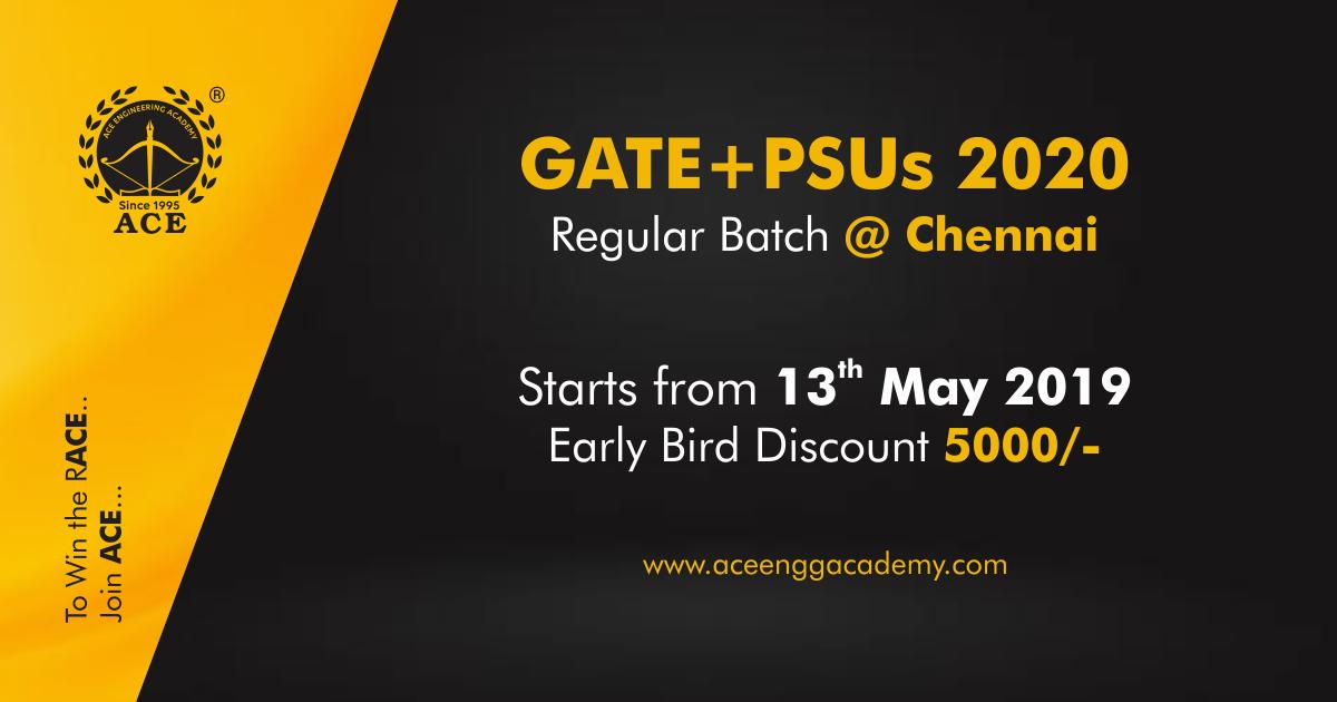 ACE_Enggacademy's tweet photo. New Regular Batch Launch For GATE-2020
Starting On 13th May 2019 @ Chennai
Or Register here for free - https://t.co/Vp0xvoGgOd
Call @ 9343799966
#gateclassroomcoaching #gateclasses #gatebooks #gatetestseries #aceengineeringacademychennai #gate2020 #gateregularbatch #acechennai https://t.co/kxkzGRIDYy