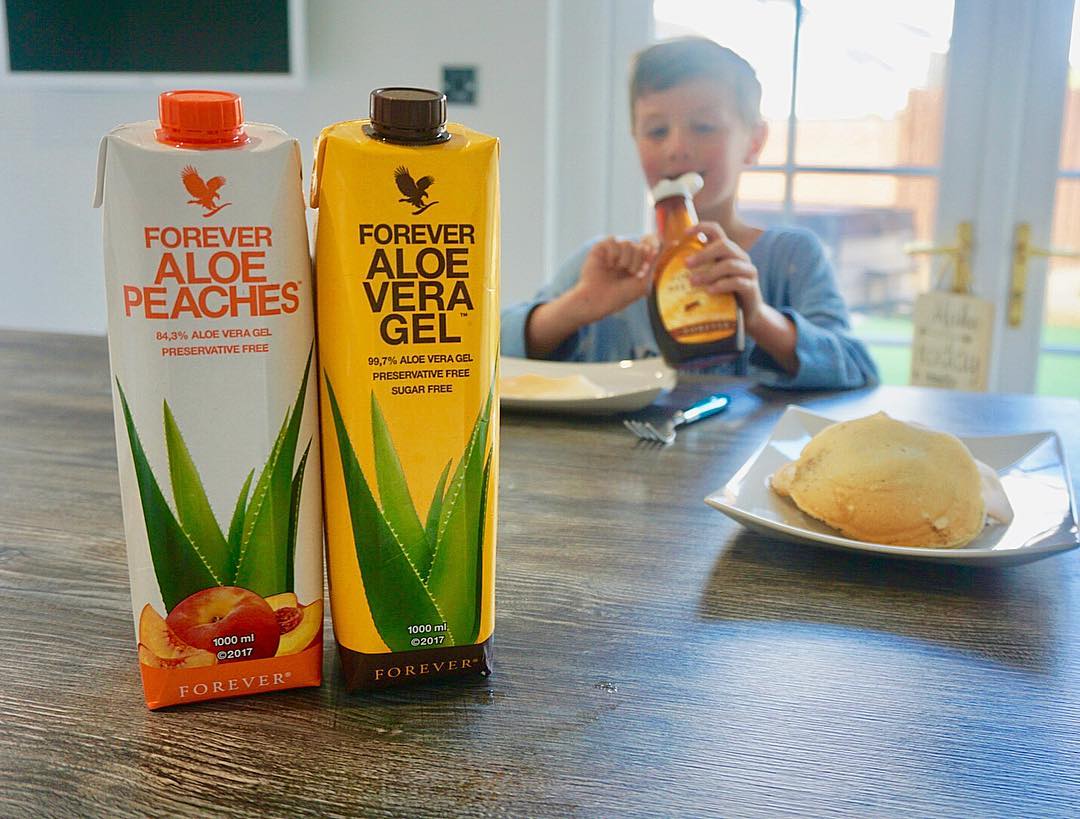 OfficialForever's tweet photo. How do you start your morning? #ForeverAloeVeraGel #ForeverAloePeaches #ForeverBeeHoney https://t.co/pF0OobwCeS