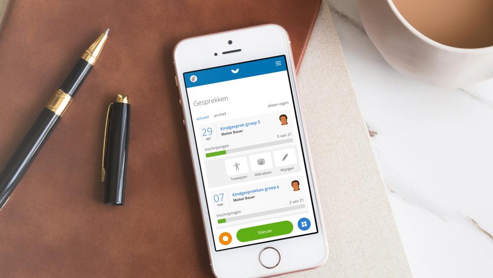 De gespreksplanner heeft een metamorfose ondergaan! ✨ Vanaf het beginscherm is de gespreksplanner in een nieuw jasje gestoken om het gebruik te vereenvoudigen. Wat vindt u van de update? 👇🏼