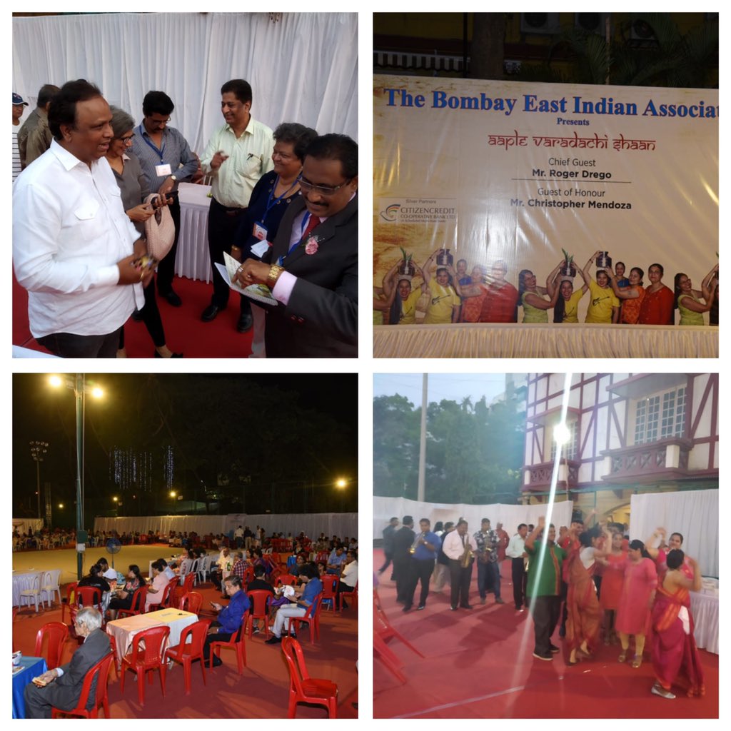 ManakRathod's tweet photo. MumbaiBJP: RT ShelarAshish: Happy to attend East Indian Function at Bandra Gym ! poonam_mahajan https://t.co/m8rfwVBFzP