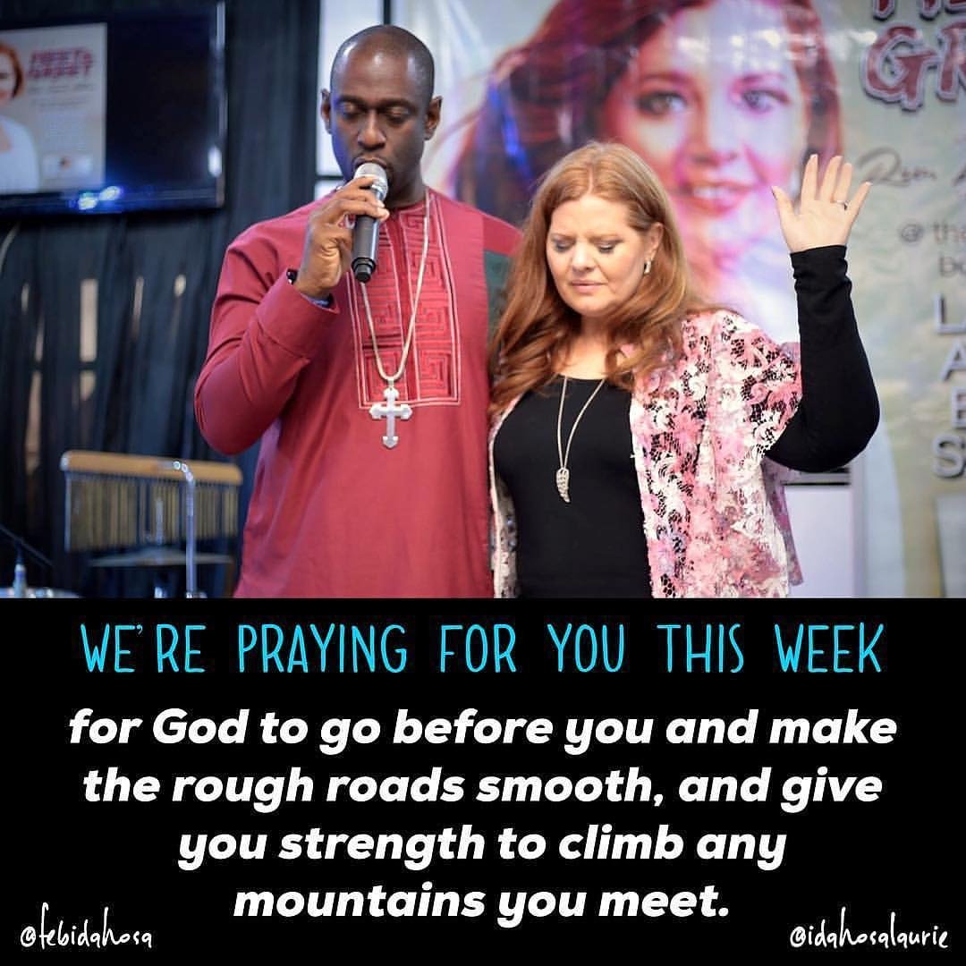 IdahosaLaurie's tweet image. We are praying for you this week for God to go before you and make the rough roads smooth, and give you strength to climb any mountain you meet.

@BIUpresident #LauriePrays