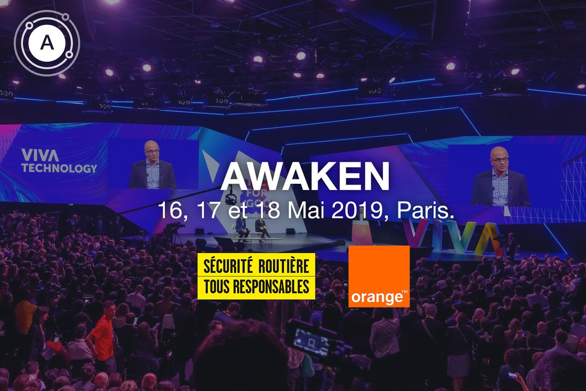 [ÉVÈNEMENT] <a href="/AWAKEN_IoT/">AWAKEN</a> participe pour la deuxième année au très célèbre <a href="/VivaTech/">VivaTech</a> à Paris ! Cette année, nous venons accompagnés de deux partenaires : la <a href="/RoutePlusSure/">Sécurité routière</a> et <a href="/orange/">Orange</a> !

#vivatech #event #salon #paris #vivatechnology2019 #innovation