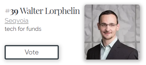 Seqvoia_'s tweet photo. ICYMI: Our #IT Development Manager, Walter Lorphelin has been nominated for #Luxembourg's #TechTalent of the Year Award! 🙌🇱🇺
Help him reach the first place by voting for him at 👉 https://t.co/0JoXBYC63V 👈
#TechForFunds #Regtech #Fintech #Technology #MayTheVotesBeWithHim✨ https://t.co/3jfqXwdRZX