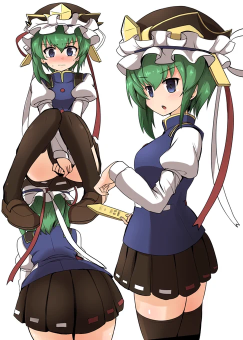すげえ久しぶりに描いた射命丸と映姫様 